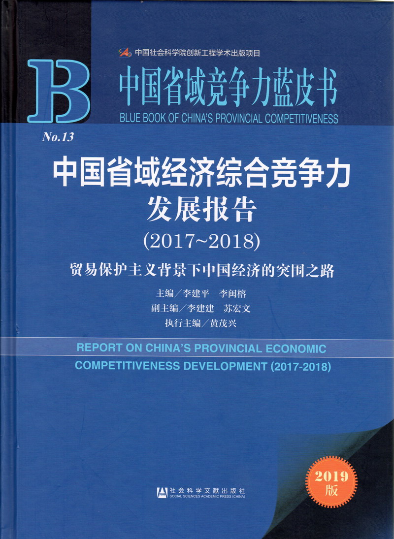 操穴网址免费看中国省域经济综合竞争力发展报告（2017-2018）